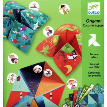 Initiation à l'Origami Salières, loisir créatif DJECO DJO 8764