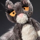 Bad Cat, chat en peluche SIGIKID Beast 39307