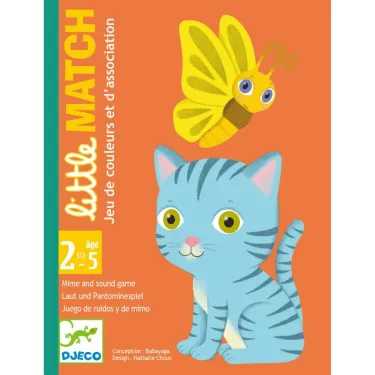 little MATCH jeu de cartes DJECO 5061