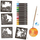 Coffret dégradés d'aquarelle "A contre-jour" DJECO 9348