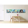 Poster mosaïque avec des gommettes "Aquarium" Poppik