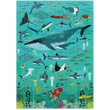 Puzzle 500 pièces "Océan" Cloudberries