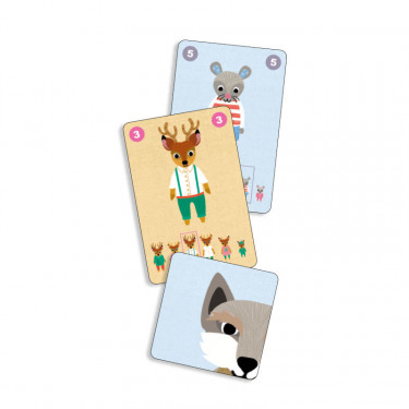 Familou, jeu de 7 familles coopératif DJECO 5103