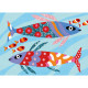 Arcs-en-ciel de poissons, sables colorés DJECO 8661