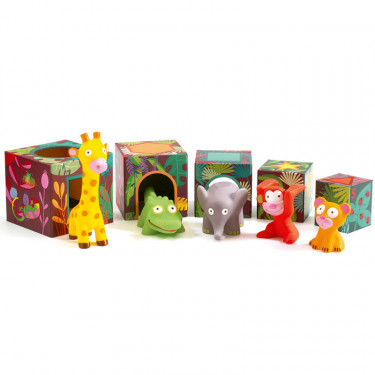 Maxi Topanijungle, jeu de cubes DJECO 9101