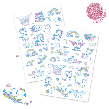 Tatouages Licornes DJECO 9575