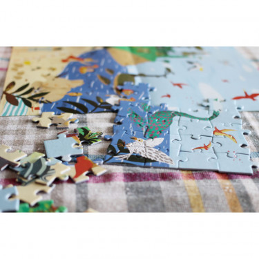 Puzzle à remonter le temps 'Jurassique' Pirouette Cacahouète