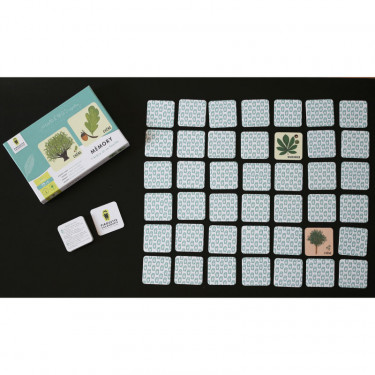 Jeu de mémory 'L'arbre et sa feuille' Pirouette Cacahouète