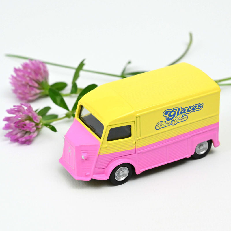 Vehicule vw bus t2 voiture a pousser - stickers fleurs, jouets 1er age