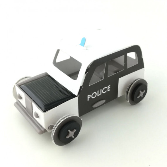 Autogami Voiture de police, voiture solaire