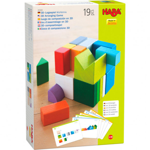 Jeu d'assemblage en 3D "Cubes Mix" HABA 305463