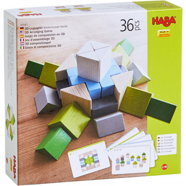 Jeu d'assemblage en 3D "Mosaïque Nordic" HABA 305461