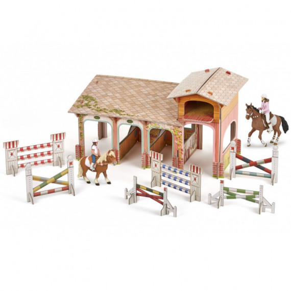 Box à chevaux - Jeux et jouets Papo - Avenue des Jeux