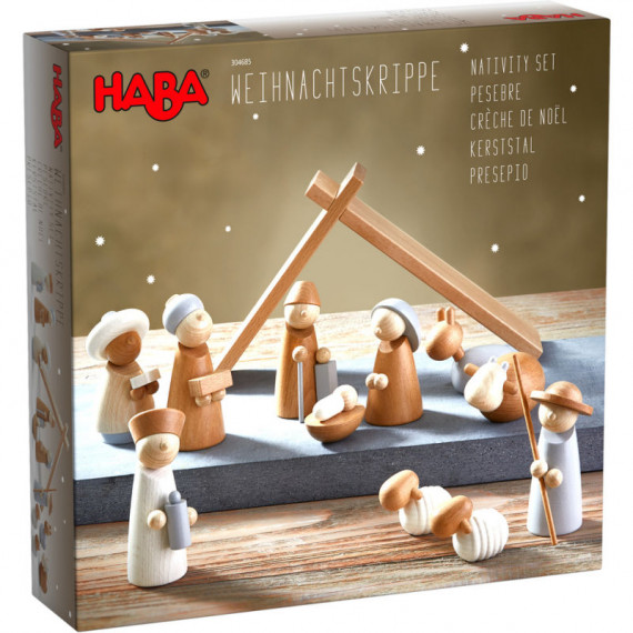 Crèche de Noël en bois HABA 304685