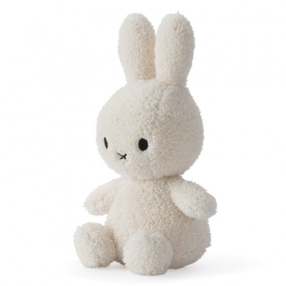 Peluche Miffy lapin extra-doux blanc crème 23cm