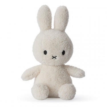 Peluche Miffy lapin extra-doux blanc crème 23cm