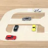 Circuit de ville Norev, coffret de routes 15 pcs
