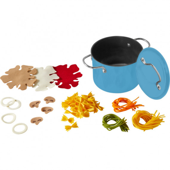 Ensemble de cuisson de pâtes, jouet dînette HABA 305724