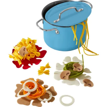 Ensemble de cuisson de pâtes, jouet dînette HABA 305724