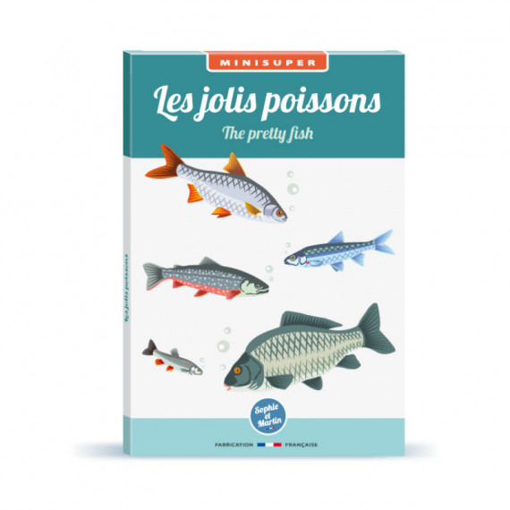 Les jolis poissons, kit minisuper 'Sophie et Martin'