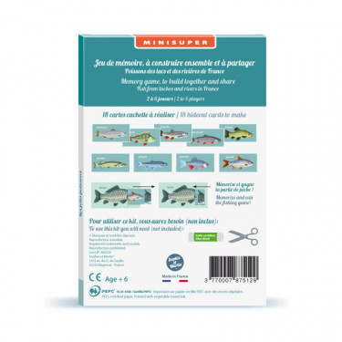 Les jolis poissons, kit minisuper 'Sophie et Martin'