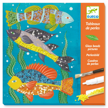 Tableaux de perles "Zoologie" DJECO 9410