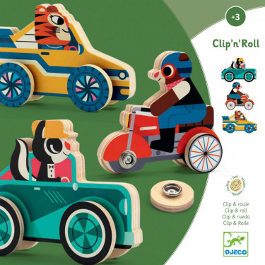Clip'n'Roll, jeu de manipulation DJECO 1673
