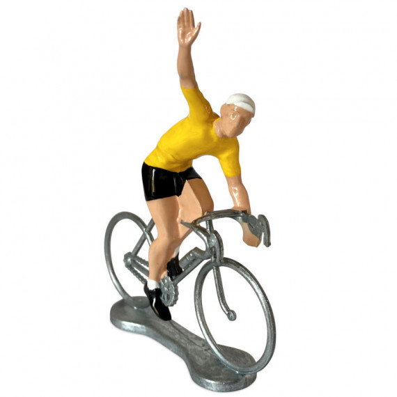 Figurine cycliste winner maillot jaune_ Bernard & Eddy