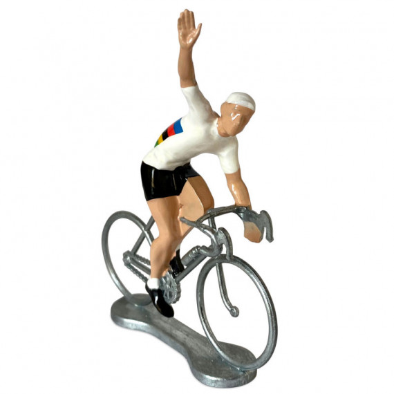 Figurine cycliste winner champion du monde _ Bernard & Eddy