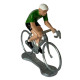 Figurine cycliste maillot vert _ Bernard & Eddy