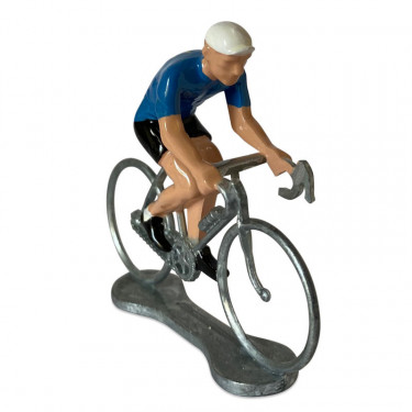 Figurine cycliste maillot champion d'Europe _ Bernard & Eddy