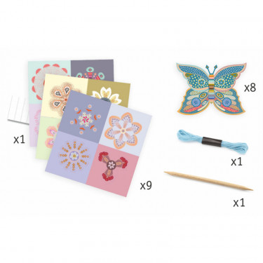 Flower Box Coffret d'activités créatives pour enfant DJECO 9330