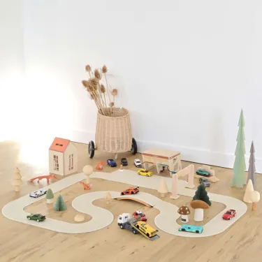 Circuit de course Norev, coffret de routes 18 pcs