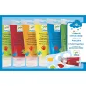 6 tubes de peinture à doigts pour enfant DJECO 8860
