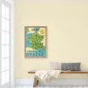 Poster en stickers "La France" Poppik
