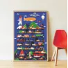 Poster en stickers "Véhicules" Poppik