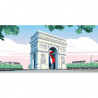 Diorama arc de triomphe_ Bernard et Eddy