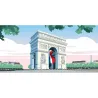 Diorama arc de triomphe_ Bernard et Eddy