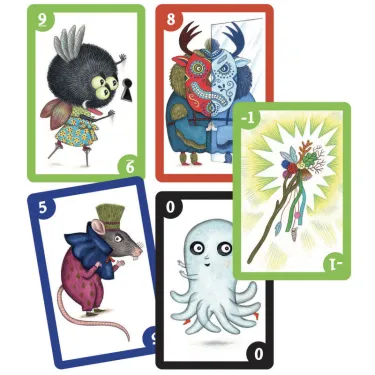 Spooky Boo ! jeu de cartes DJECO 5098