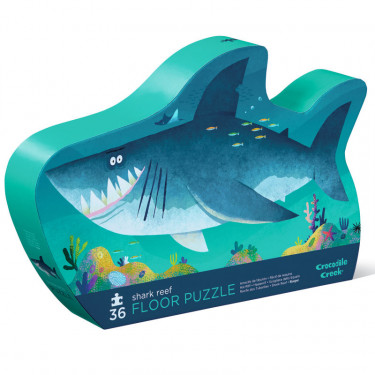 Puzzle 36 pcs 'Récif de requins' CROCODILE CREEK