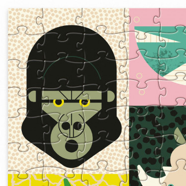 Puzzle famille 'Les géants des animaux' 500 pcs CROCODILE CREEK