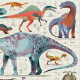 Puzzle 'Les dinosaures' 750 pcs CROCODILE CREEK