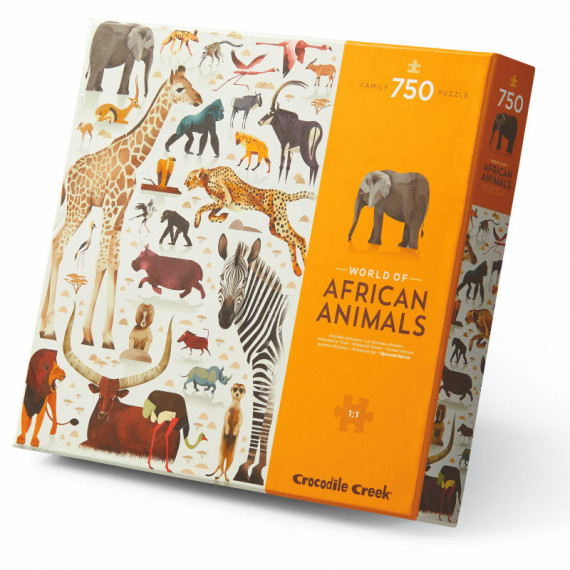 Puzzle 'Les animaux d'Afrique' 750 pcs CROCODILE CREEK