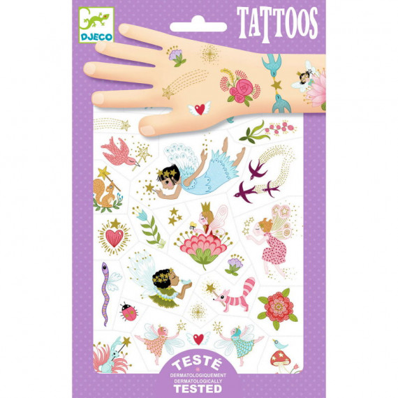 Tatouages 'Fairy Friends' DJECO 9599