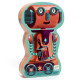 Bob le robot, puzzle 36 pcs silhouette DJECO 7239