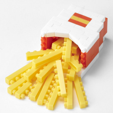 Cornet de frites nanoblock