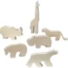 Figurine d'animal en bois "Girafe" de Pompon, VILAC 9103F