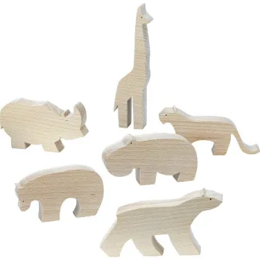 Figurine d'animal en bois "Panthère" de Pompon, VILAC 9103C
