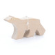 Figurine d'animal en bois "Ours blanc" de Pompon, VILAC 9103A