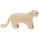 Pack figurines d'animaux en bois de Pompon, VILAC 9103